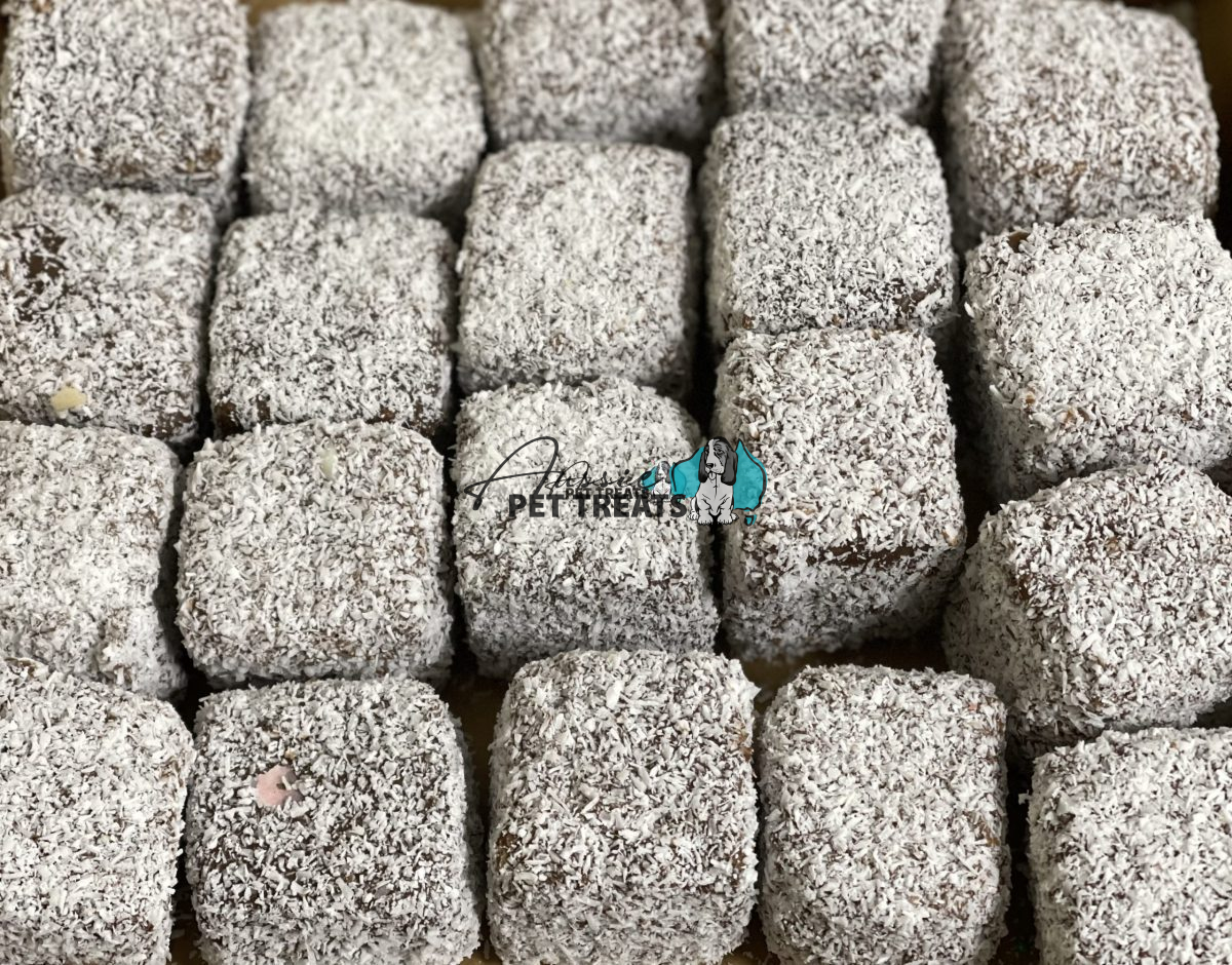 Doggy Lamingtons - 20 Pieces
