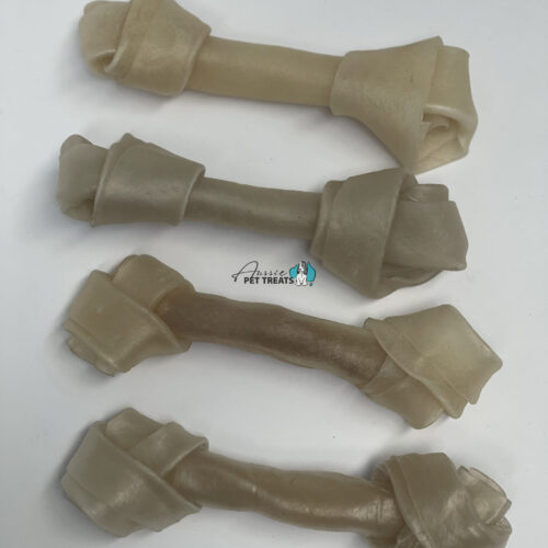 Rawhide Knot Bone 10.5"-10 Pce