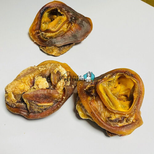 Beef Ear Rings/Scrolls - 1kg (Hard Chew)