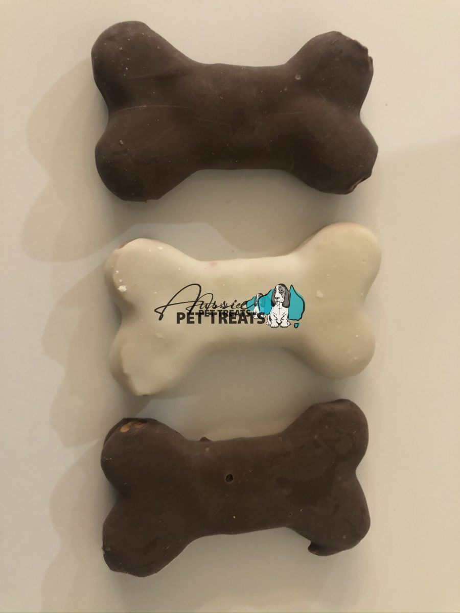 Carob Coated Bones - 40 Pieces - Image 2