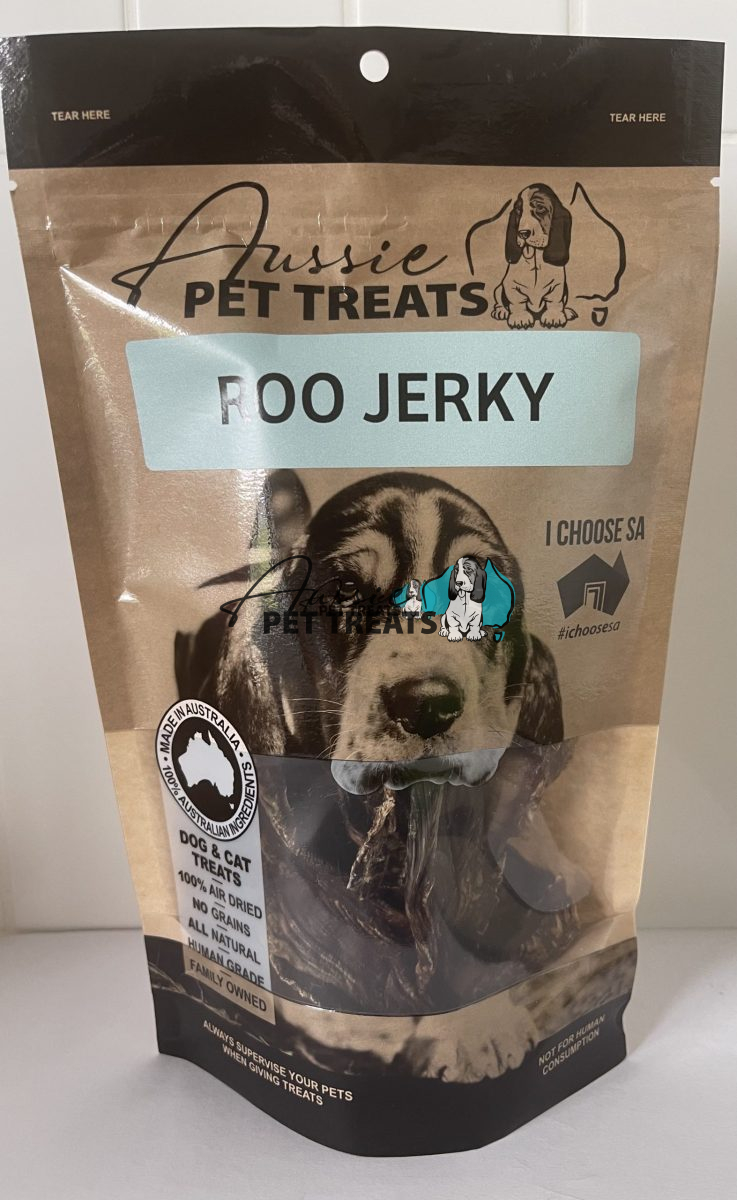 Roo Jerky Hang Sell Bag- 150g