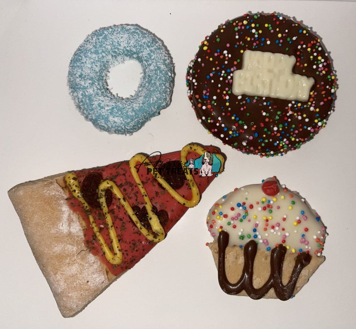 Baked Doggy Treats 4 piece Hang Sell Bag - Image 6