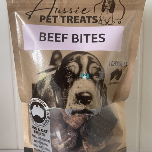 Beef Bites 100gm Hang Sell Bag