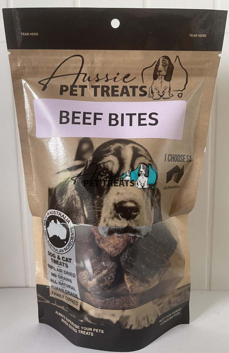 Beef Bites 100gm Hang Sell Bag
