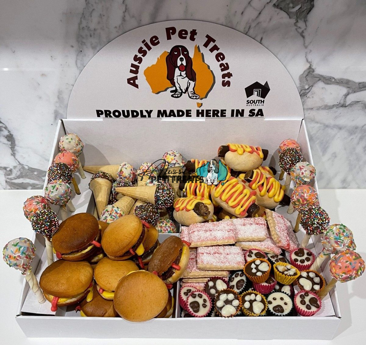 Baked Treat Box with Stand (120piece)
