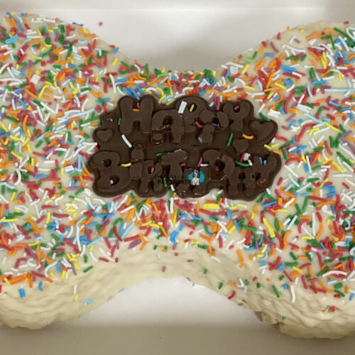 Gourmet Bone Doggy Birthday Cake