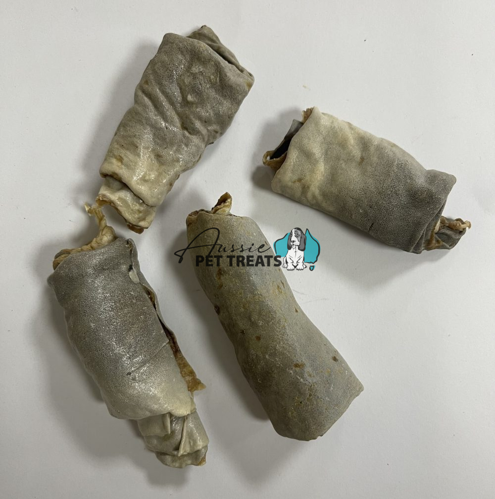 Mini Shark Skin Rolls 1kg (perfect for small dogs)